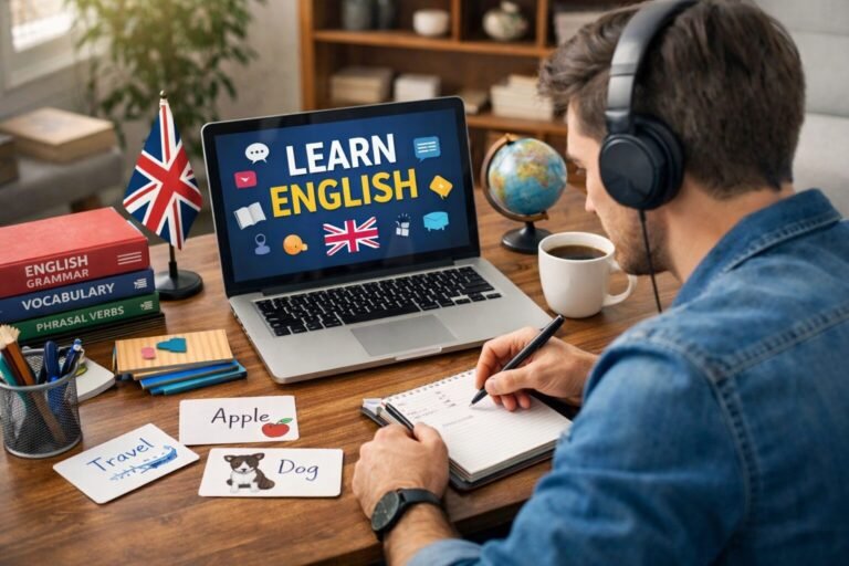 أفضل 5 طرق لتعلم اللغة الإنجليزية بسرعة