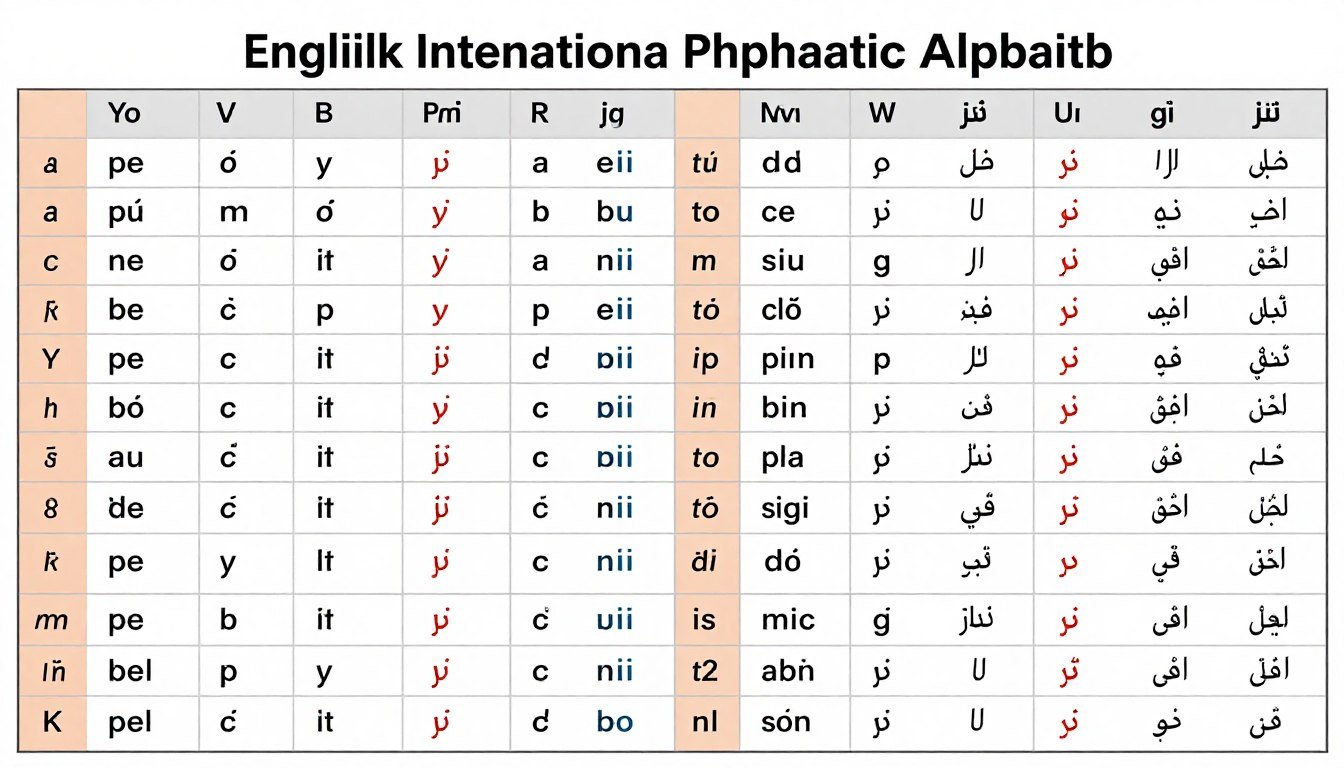 IPA chart for English sounds with examples IPA chart for English sounds with examples