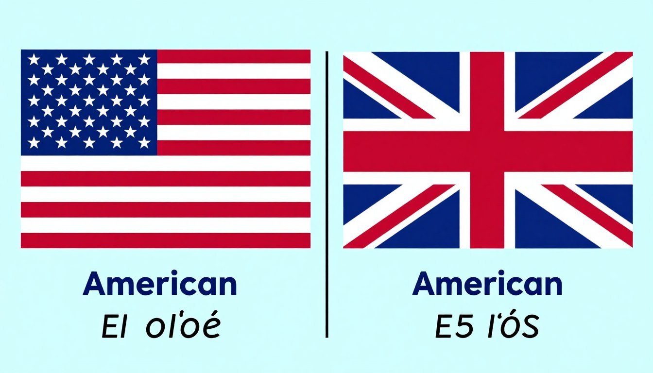 comparison of American and British English pronunciation comparison of American and British English pronunciation