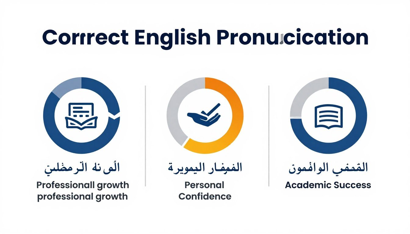 infographic showing benefits of good English pronunciation infographic showing benefits of good English pronunciation