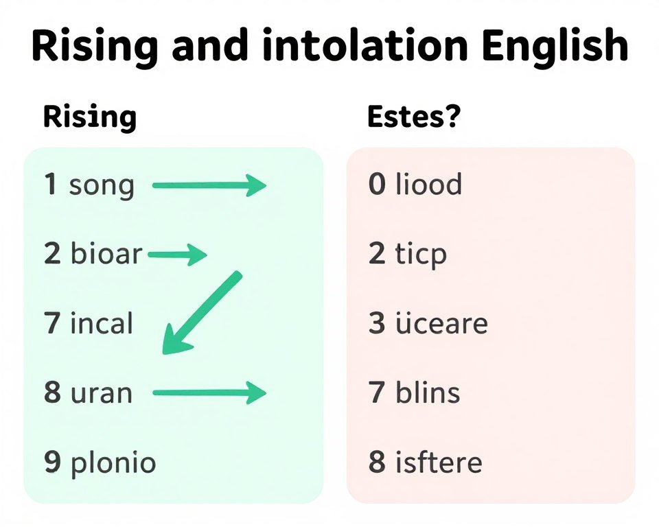 intonation patterns in English with rising and falling arrows intonation patterns in English with rising and falling arrows