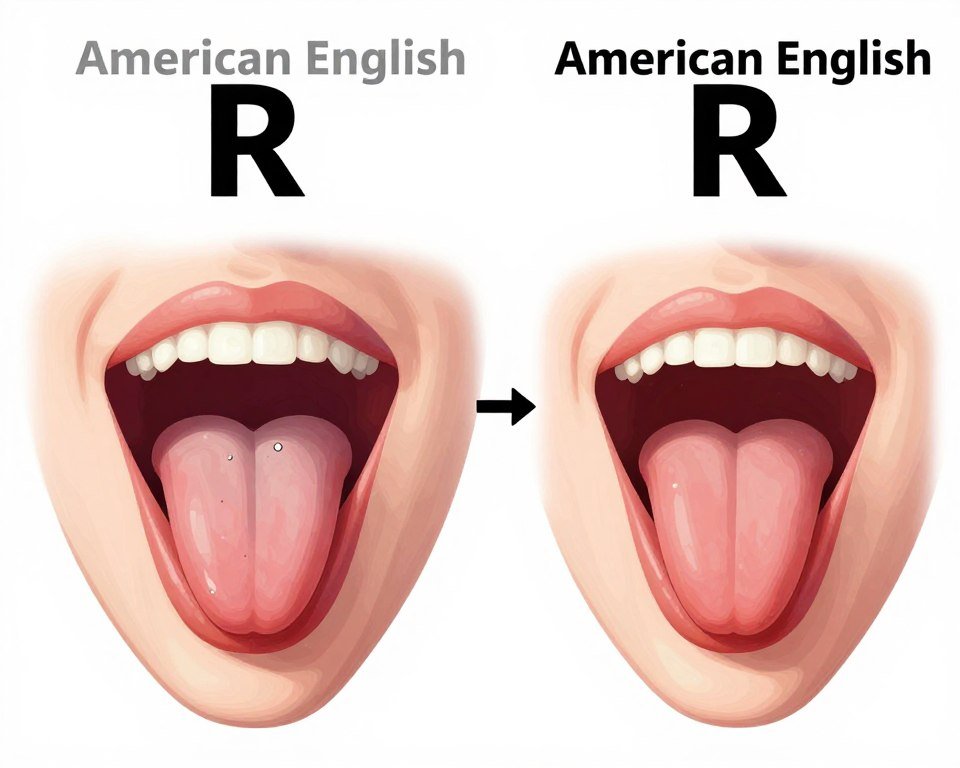 mouth position for American R versus British R mouth position for American R versus British R