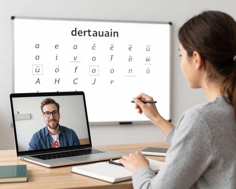 one-on-one English pronunciation tutoring session one-on-one English pronunciation tutoring session