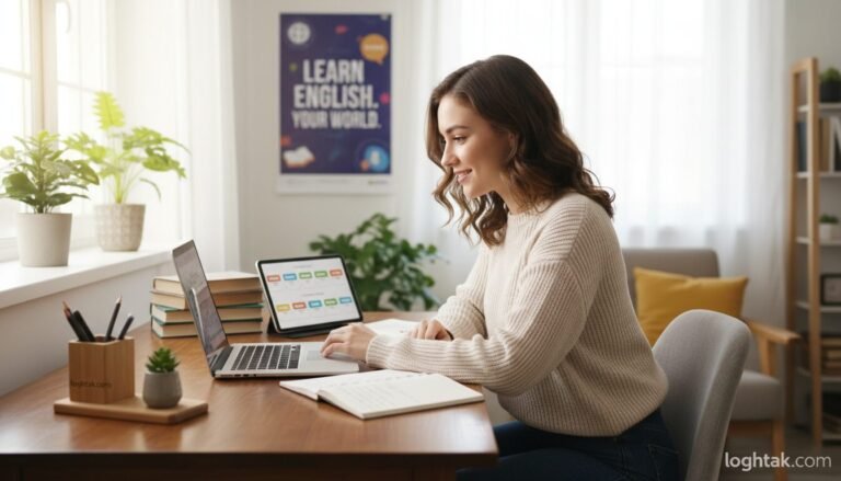 تعلم الإنجليزية بسهولة في البيت