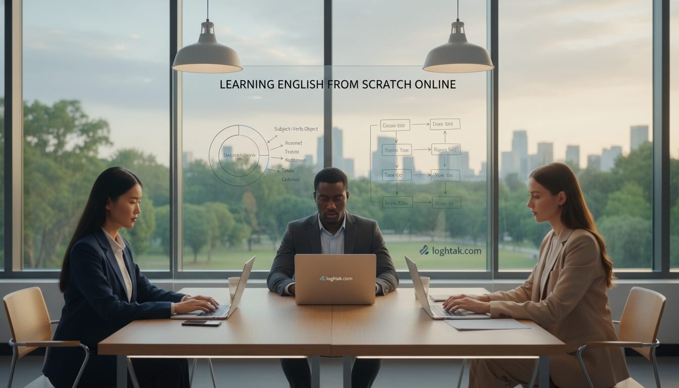 تعلم اللغة الإنجليزية من الصفر أونلاين