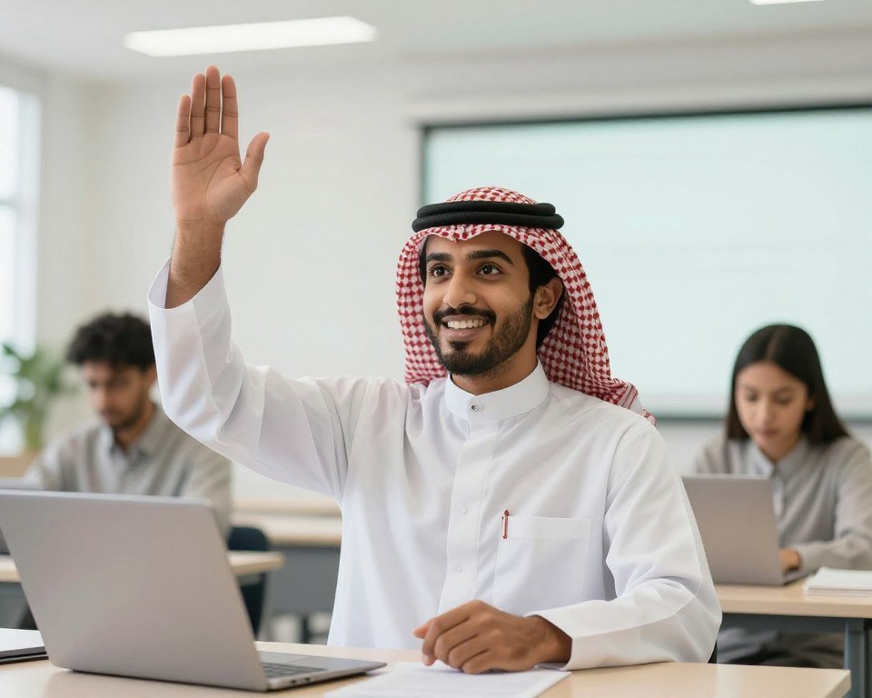 متعلم واثق يتحدث الإنجليزية بثقة