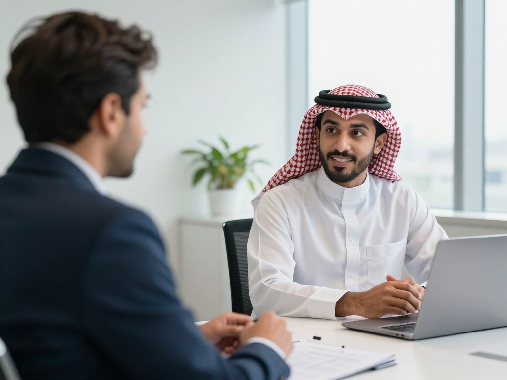 محادثة إنجليزية في بيئة عمل احترافية