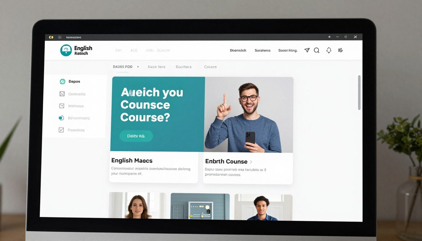 منصة تعليمية لتعلم المحادثة الإنجليزية عبر الإنترنت